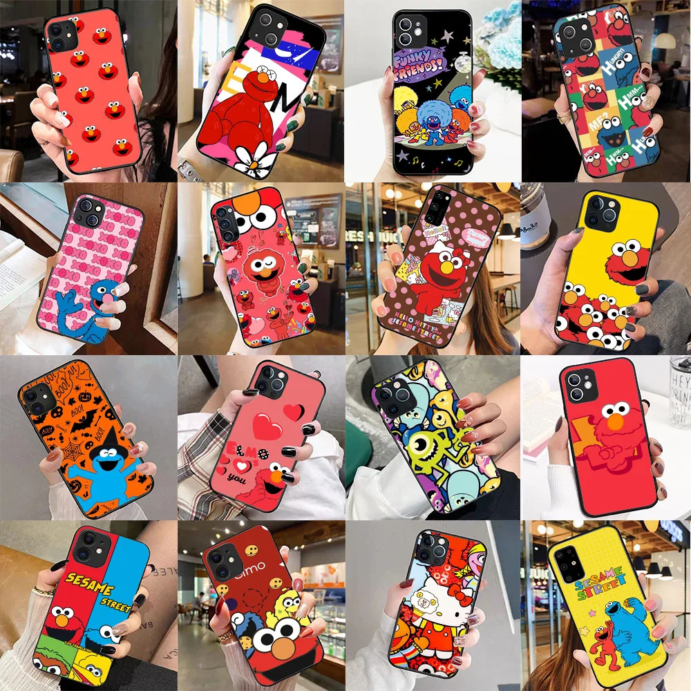 

PY-64 Sesame Street Silicone Case For OPPO A12 A12S A12E A3S A5 A7 A52 A72 A92 A9 F11 A15 A15S Pro