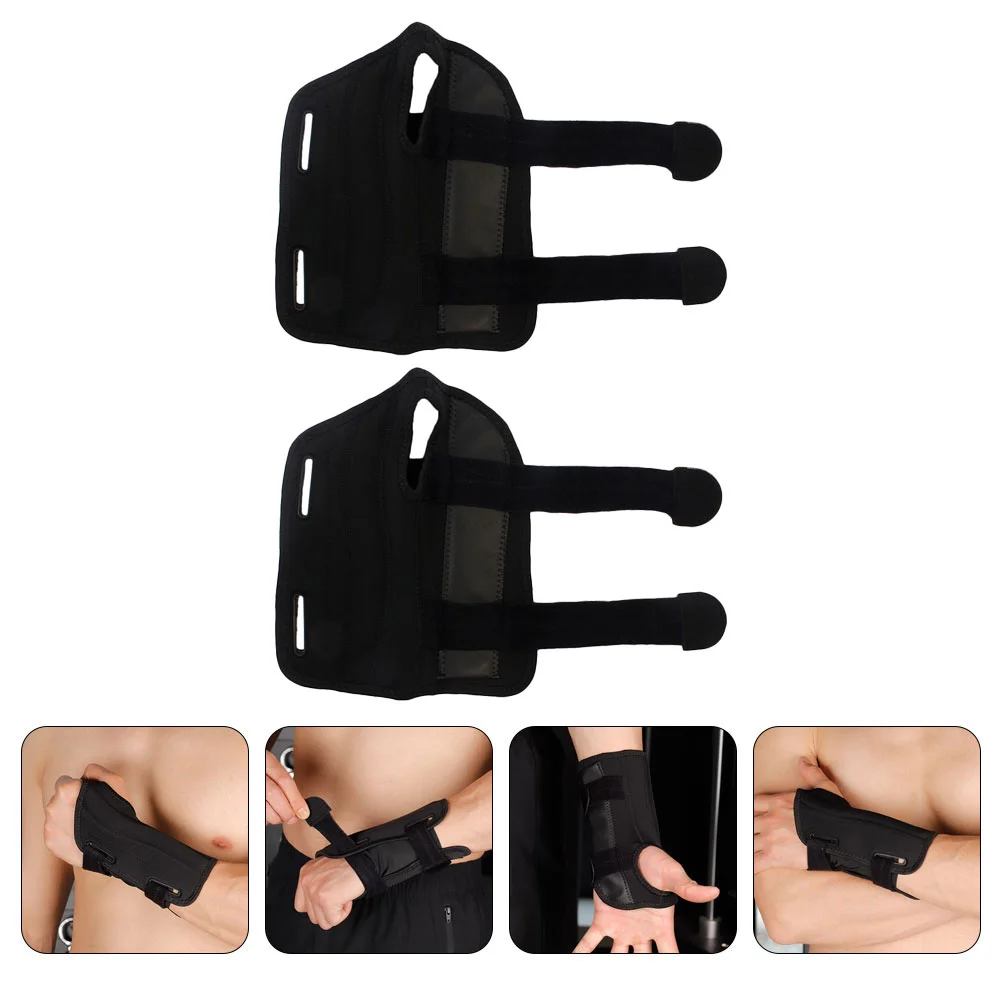 

2Pcs Adjustable Hand Brace Wrist Joints Brace Steel Board Support for and Men