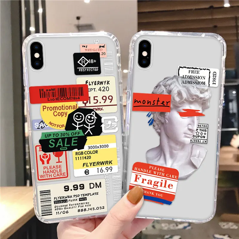 

Redmi Note 10 Pro Case For Redmi Note 9 9S 8 8T 10S 7S 7 11 Pro Air Tickets High Quality Transparent TPU Silicon Shockproof Cell