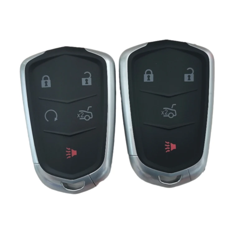 

4 Buttons Keyless Entry Replacement Car Key Remote Fob Shell Case Cover for Cadillac ATS CT6 CTS SRX XT5 XTS 5.0