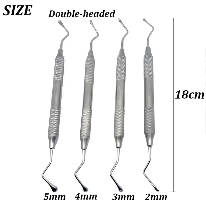 Фото Набор кюреток Gracey Dental Scaler - профессиональные кюреты с пародонтальными костями для чистки зубов, удаления зубного камня, стоматологические инструменты №3