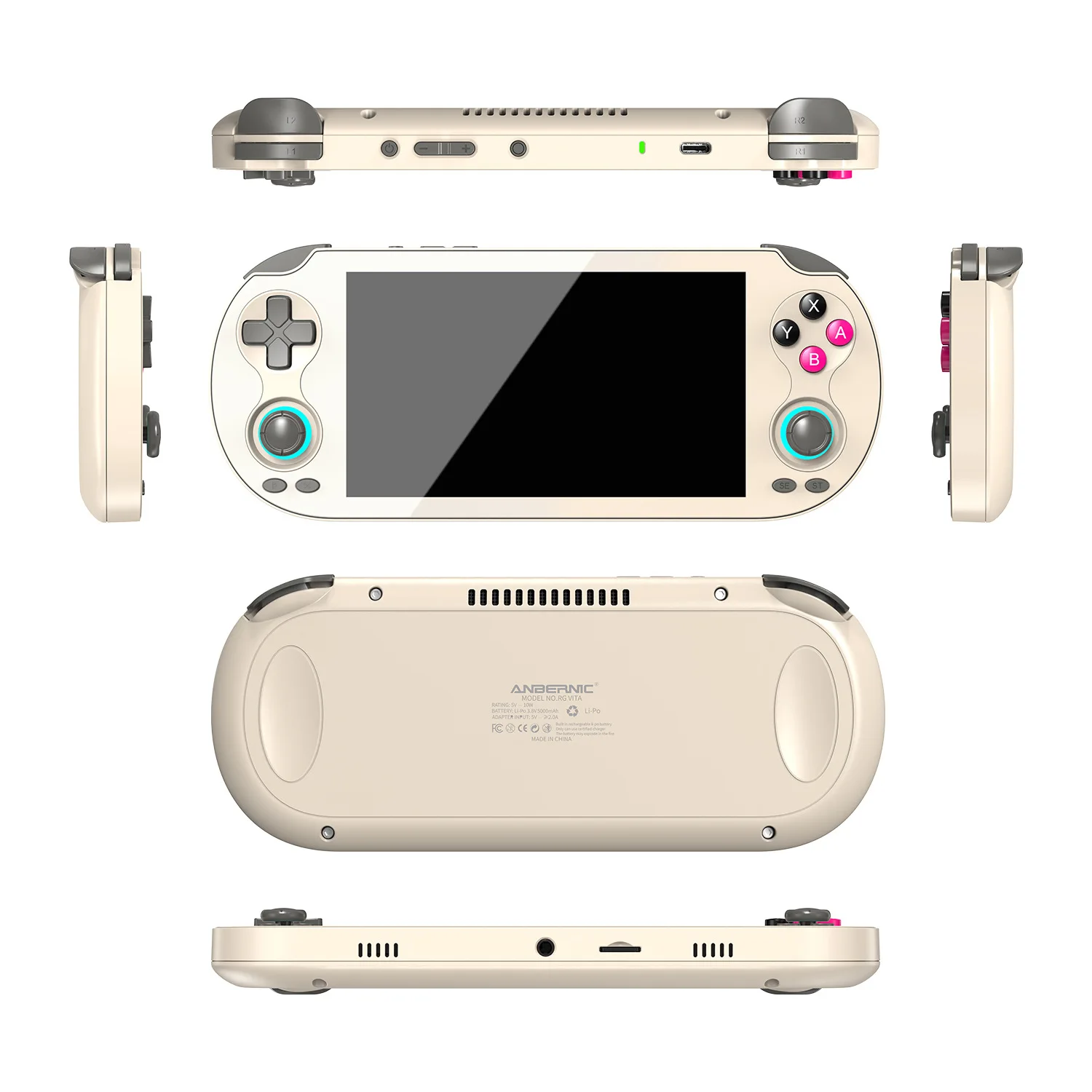 Фото 64 ГБ + 128 ГБ для RG VITA: портативная AI-консоль с открытым исходным кодом, Android-система, 5,5-дюймовый IPS сенсорный экран, 8-ядерный процессор RGVITA PS2 №3
