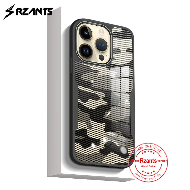 Ультратонкий чехол Rzants для Iphone 14 Pro Max камуфляжная задняя крышка [Beetle Upgrade Design]