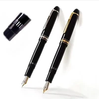 luxury gift mb 149 black resin hollow window fountain pen 4810 iridium nib office school supplies stationery with serial number
