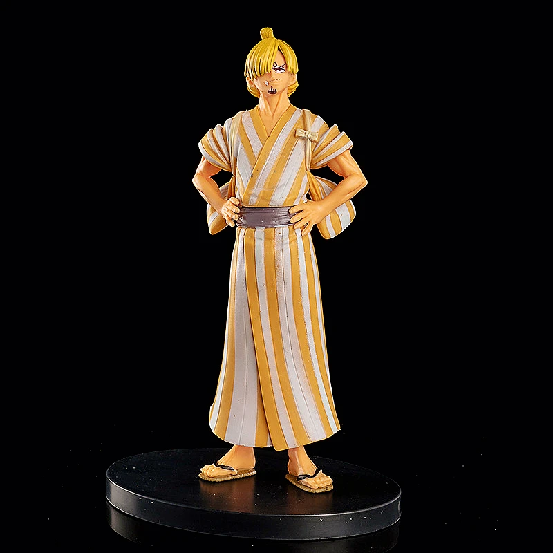 

17CM Kimono Sanji Figurine One Piece Anime Action Figure Adult Children Toys Japan Manga Kids Gift PVC Model Collection Doll Toy