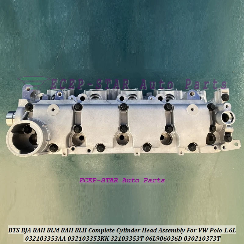Фото BTS BJA BAH BLM BAH BLH Полная головка блока цилиндров в сборе для VW Polo 1.6L 06L906036D 032103353AA 032103353KK 32103353T 030210373T №3