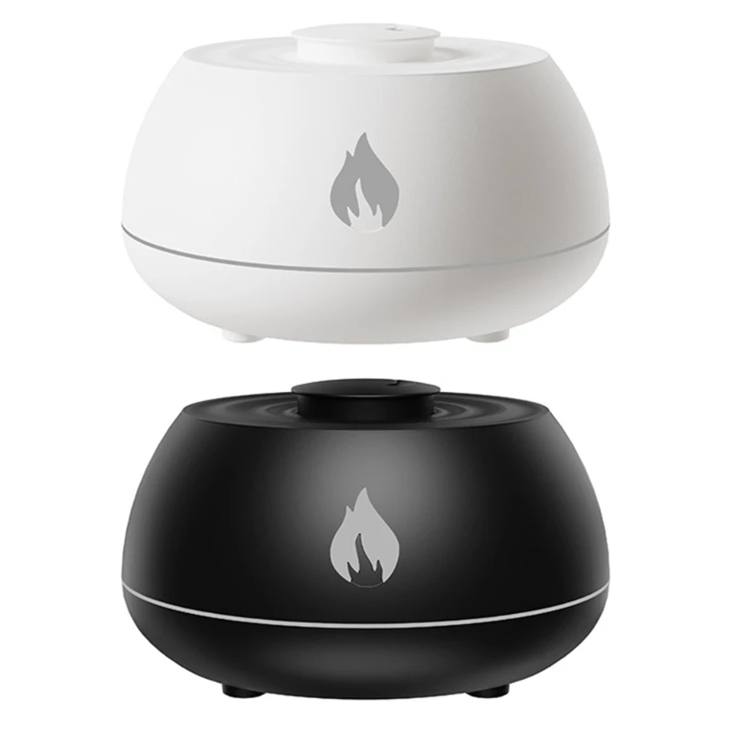 

CPDD Essential Oil Aroma-Therapy Diffuser Flame Diffuser Humidifier 7 Flame-Colors
