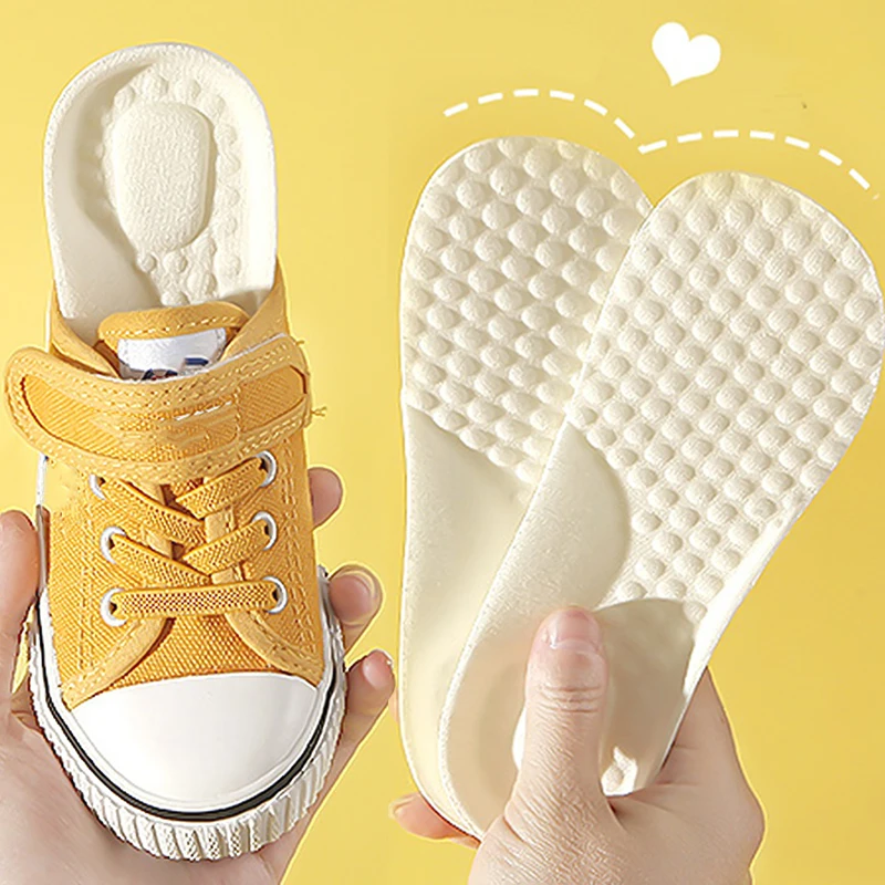 Solette Sportive In Memory Foam Per Bambini Inserto Di Supporto Per Arco Ortopedico Scarpe Pad Comfort Cuscino Traspirante Soletta Per Fascite Plantar