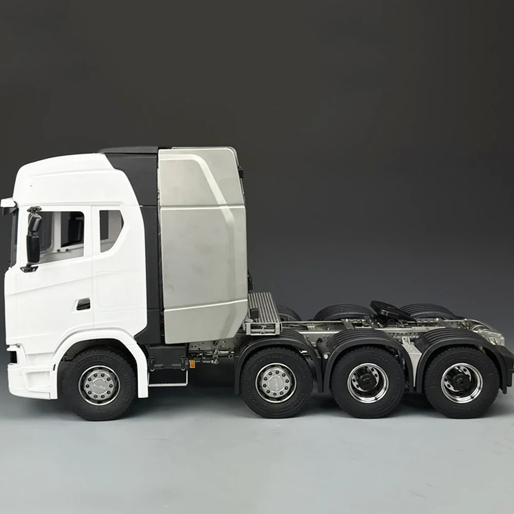 Tamiya 1/14 770S 8x8 10x10 Обновление цельнометаллического тяжелого фаркопа DIY игрушечная
