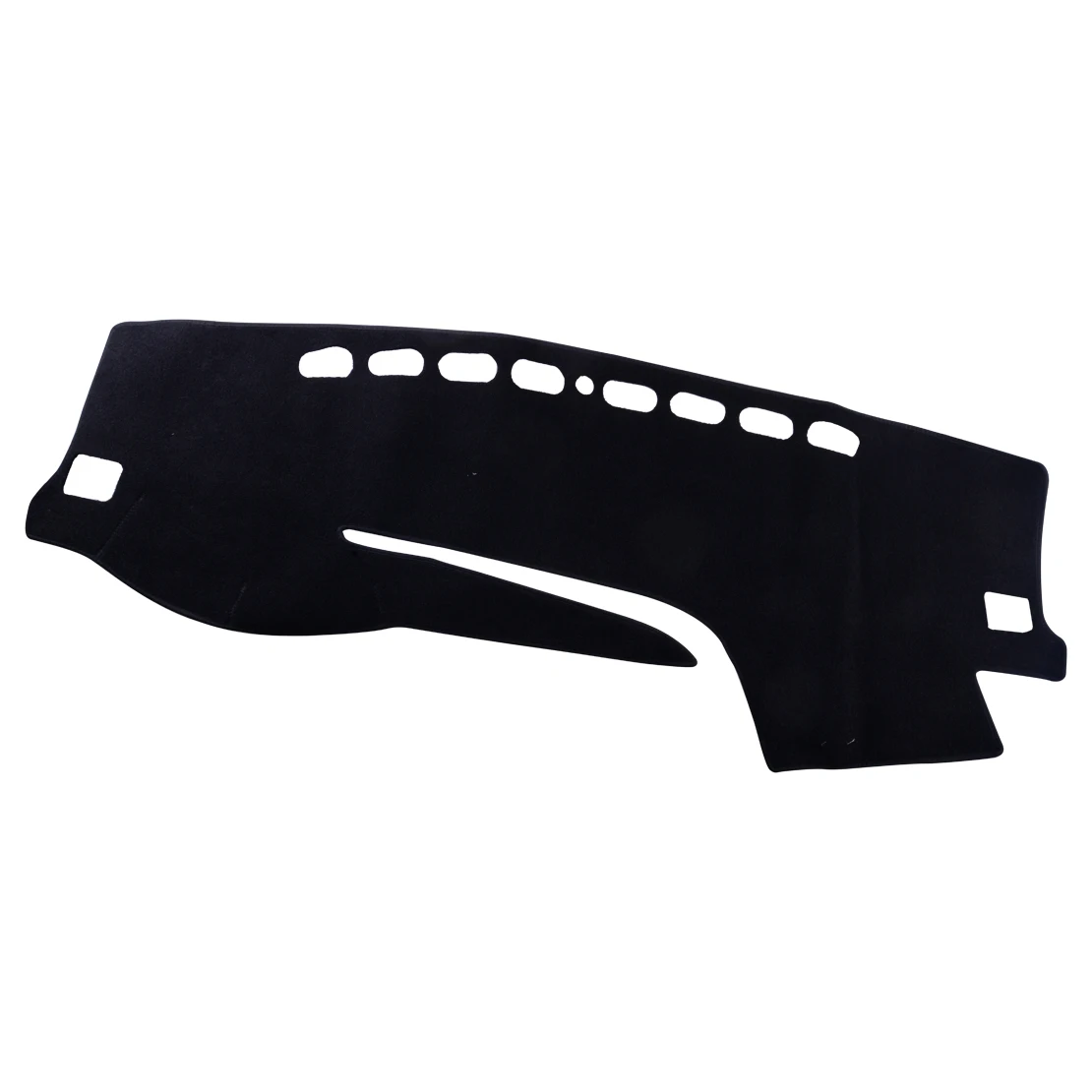 

Car Front Dashboard Dash Mat Non-Slip Sun Cover Pad Fit for Toyota Highlander 2015 2016 2017 2018 Left Hand Drive Black