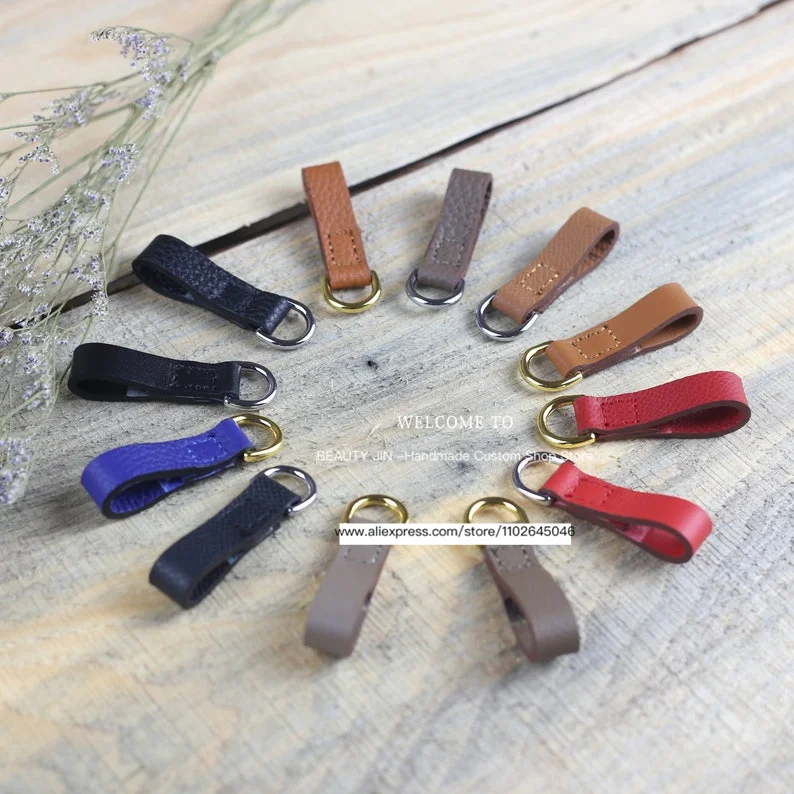 Epsom Leather Pochette Rings For Shoulder Strap