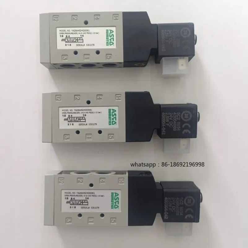 Фото YA2BB4522G00040YA2BA4522G00040 Пятиходовой взрывозащищенный электромагнитный клапан ASCO BA4524G00061 №3