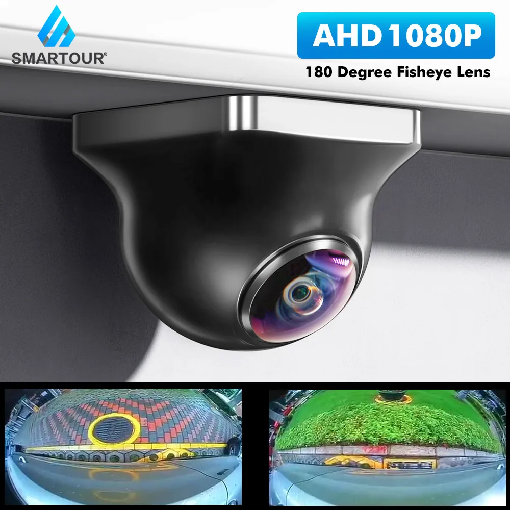 

Smartour AHD 1080P Vehicle Reversing Rear View Camera 170 Degree Night Vision Fisheye Lens Front / Rear View Full HD Cameras