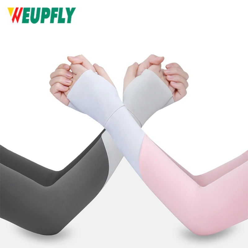 

Рукава солнцезащитные компрессионные для мужчин и женщин, охлаждающие, для велоспорта, вождения, гольфа, бега, 1 пара