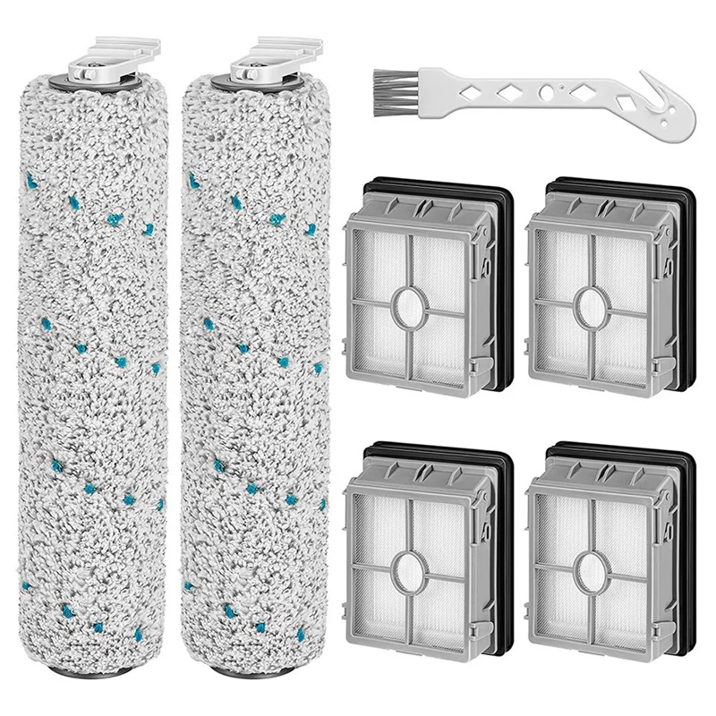 

1 Set Replacement Roller Brush Parts HEPA Filter Replacement Parts For Bissell X7 2832Z 2955Z