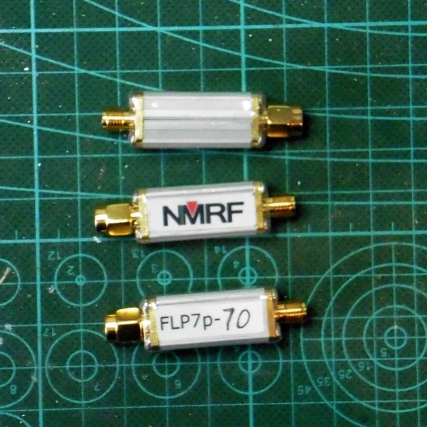 

FLP7p-70 70 МГц фильтр для нижних частот, радиочастотный коаксиальный радиочастотный фильтр для микроволновой печи LC фильтр с датчиком интерфейса SMA