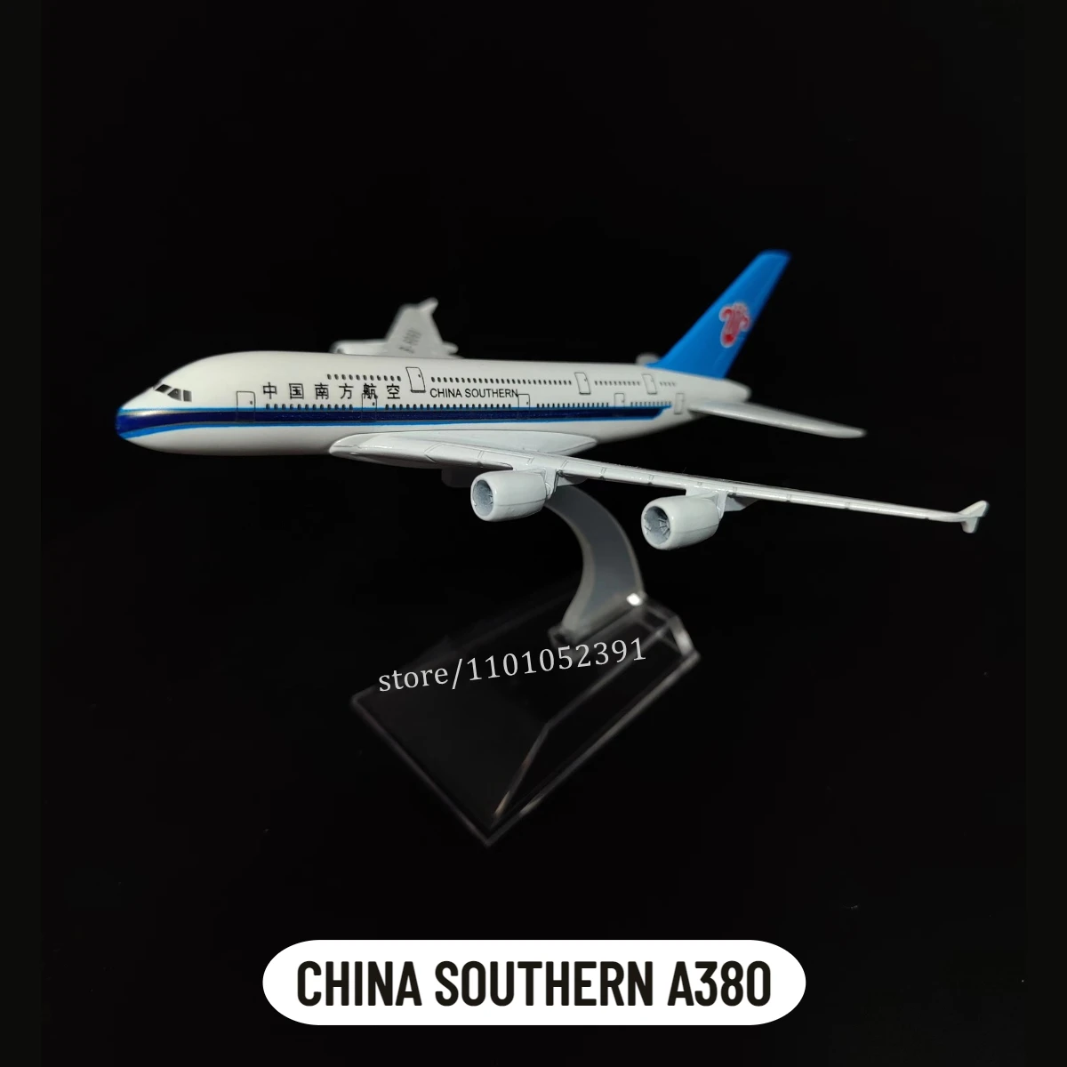 

Scale 1:400 Metal Aircraft Model, 11.CHINA SOUTHERN A380 Flight Replica Airplane Diecast Aviation Miniature Art Gift Toy