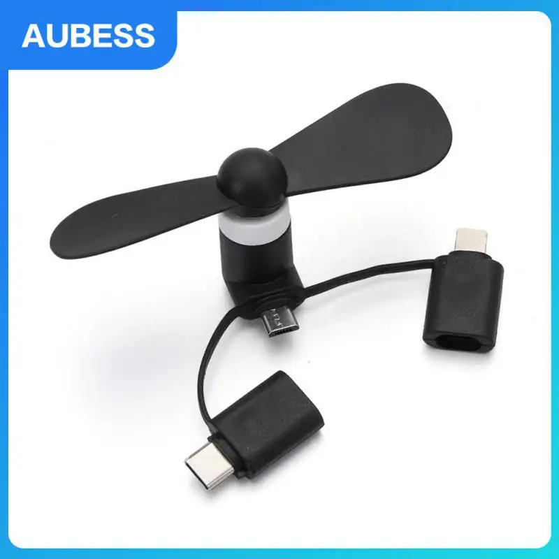 

Travel Portable Mobile Phone Cooler Creative Mobile Phone Mini Fan Removable Micro Mini Fan Portable For Type-c Android Usb-c