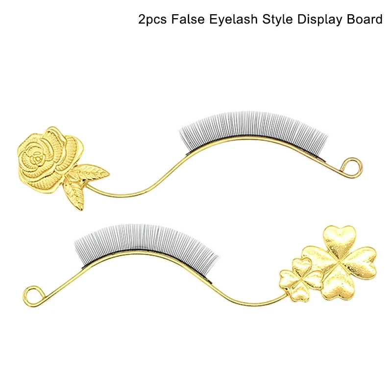 

Демонстрационная доска для накладных ресниц, вспомогательный инструмент с магнитом, 1 пара