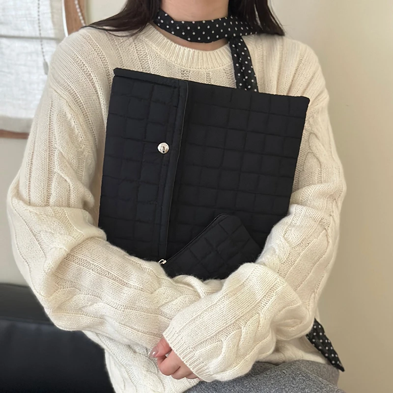 Женская хлопковая сумка для ноутбука Macbook iPad Pro Lenovo DELL HP Girl защитный чехол