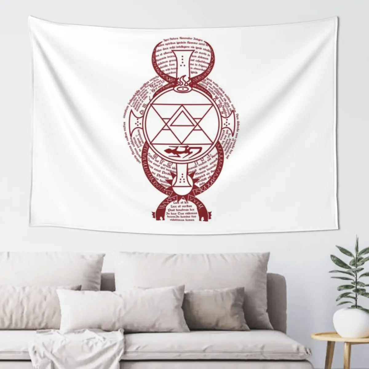 Гобелен с татуировкой Ризы Соколиного глаза