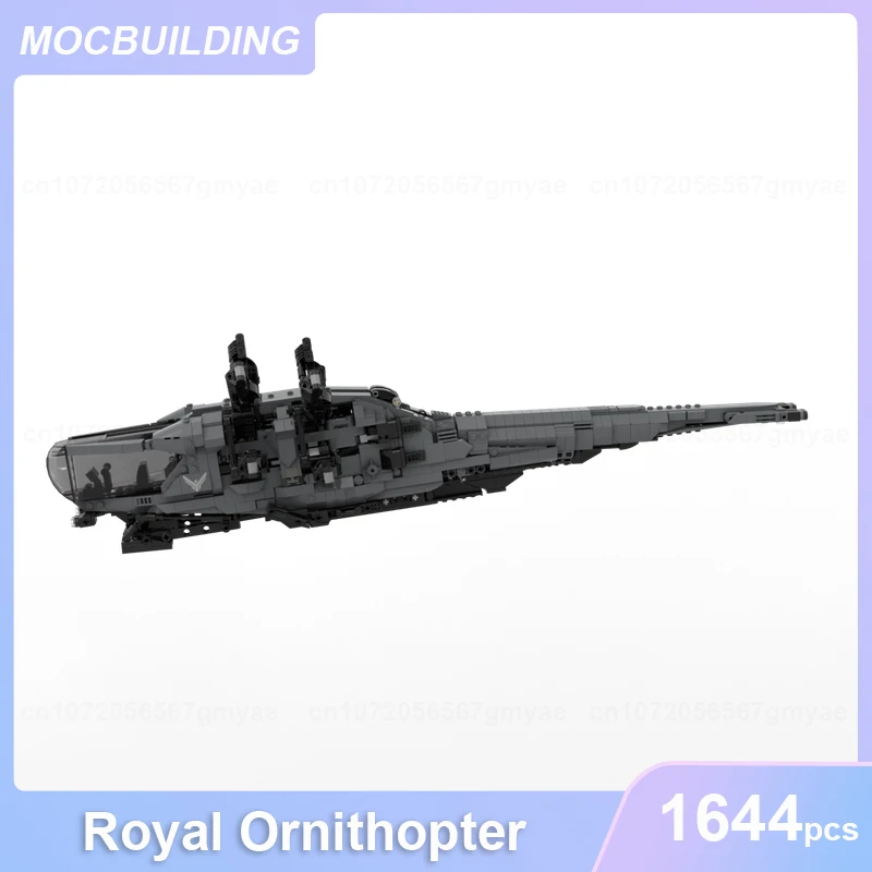 Улучшенная королевская модель орнитоптера MOC строительные блоки сделай сам