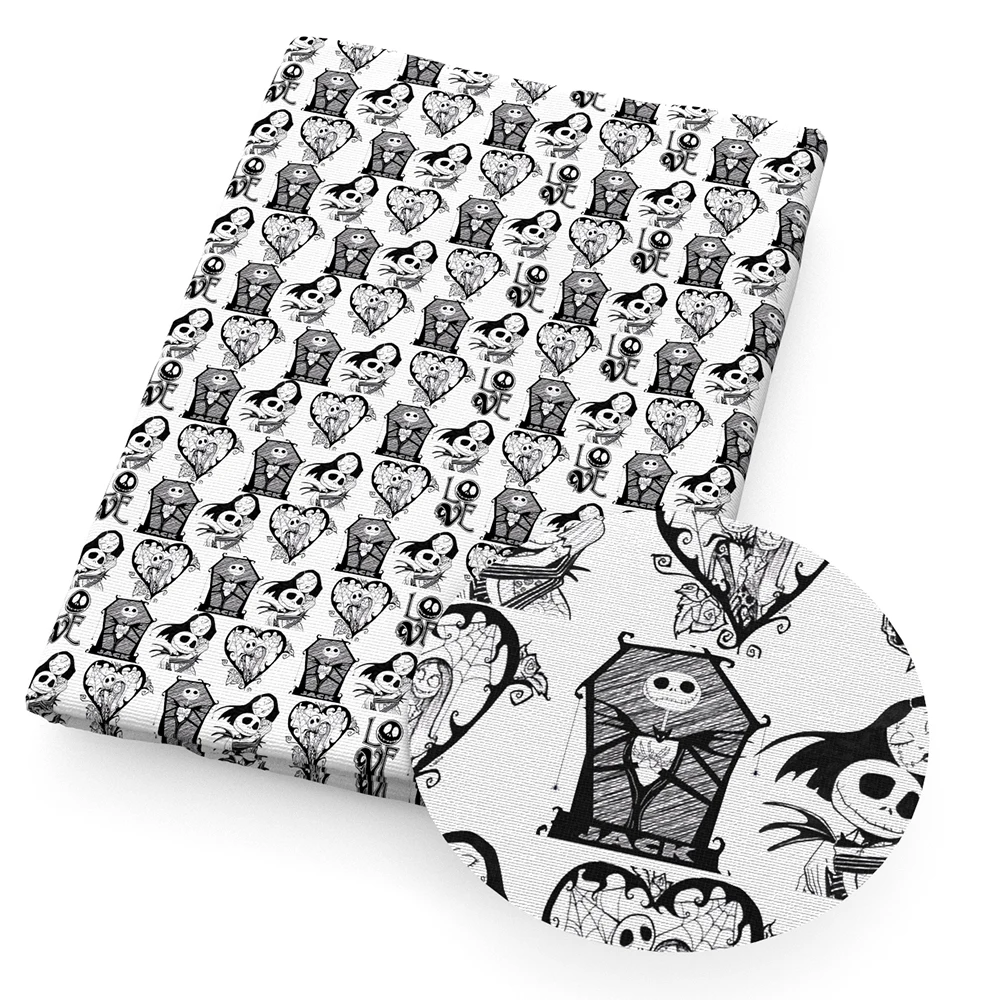 Disney Jack Skellington 50*145 см полиэстер хлопок/чистый хлопок ткань для шитья тканей