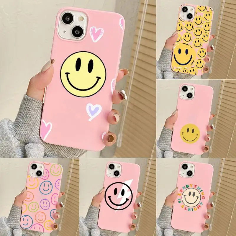 

Smiley Rainbow Phone Case For Iphone 7 8 Plus X Xr Xs 11 12 13 Se2020 Mini Mobile Iphones 14 Pro Max Case