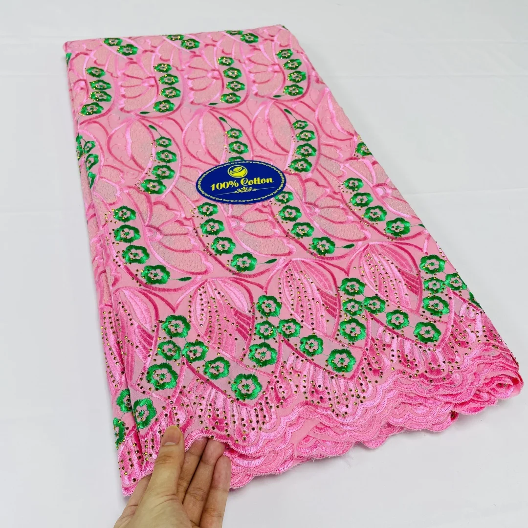 2024 швейцарская ткань новейшая вышивка из тяжелых бусин африканская 100%