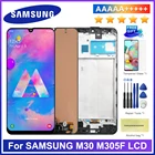 ЖК-дисплей 6,4 ''для Samsung Galaxy M30 2019, дисплей с сенсорным экраном и дигитайзером в сборе, сменный ЖК-дисплей для Galaxy M30 M305 M305F M305DS