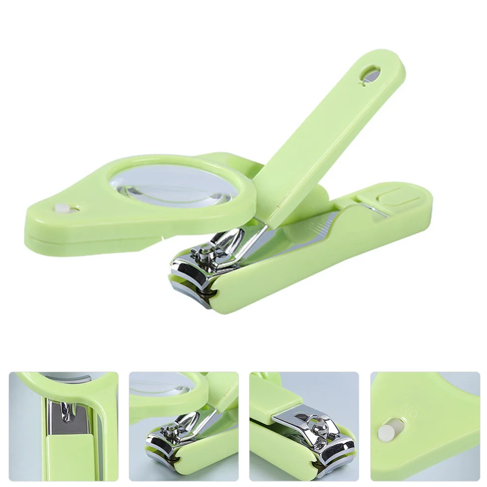 

Nail Clippers Clipper Magnifying Magnifier Claw Portable Pet Fingernails Puppy Stainless Men Steel Cat Children Led Cuticle Baby