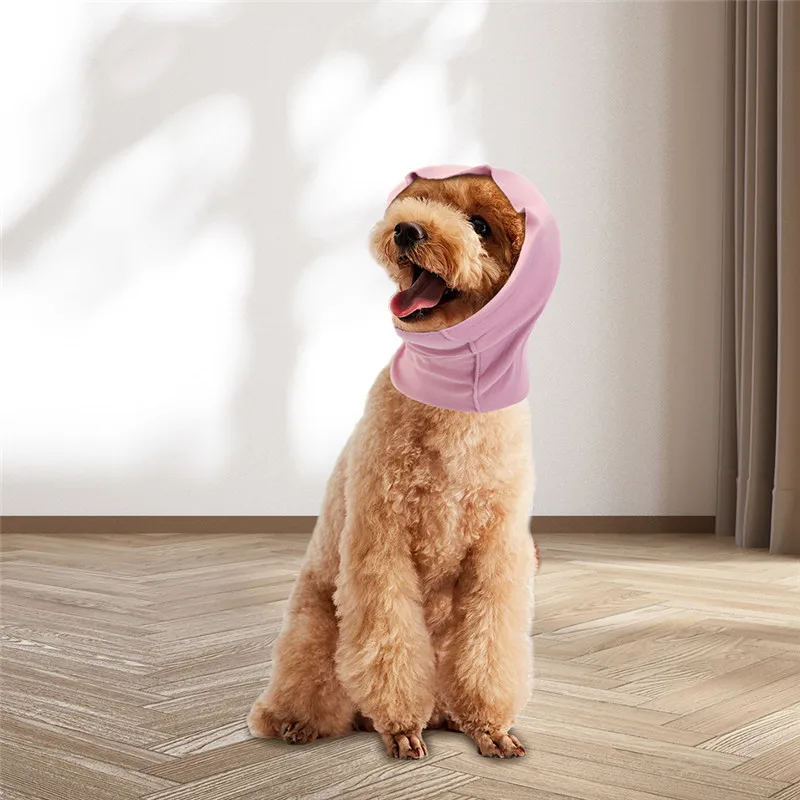 

Dog Grooming Earmuffs Anti-noise High Elastic Soft Warm Earmuffs Decompression Pet Cat Ear Cover Cloth Hat Headgear
