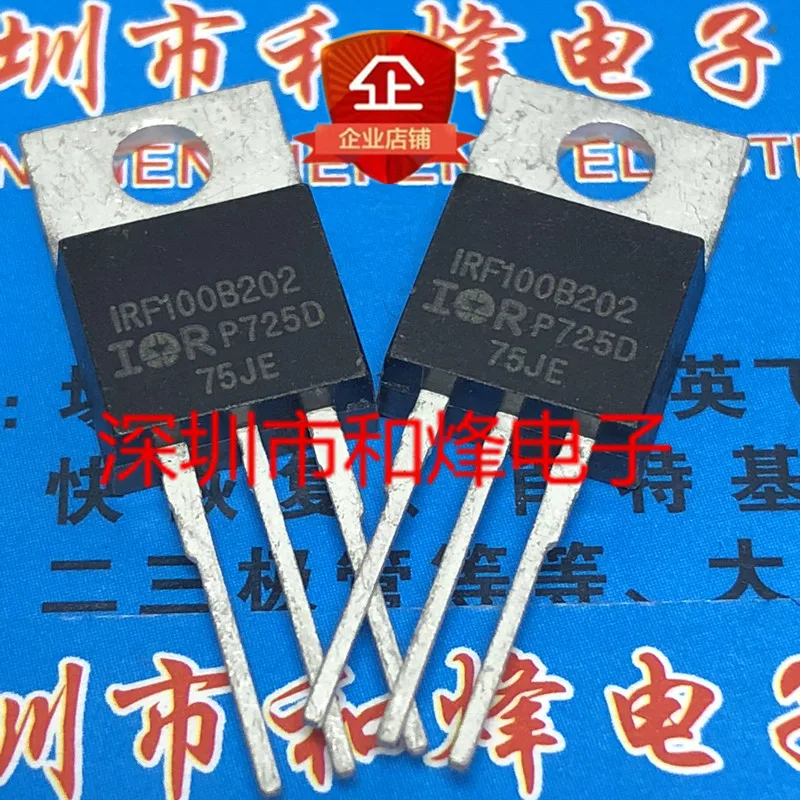

5PCS-10PCS F100B202 IRF100B202 TO-220 100V 97A New And Original On Stock
