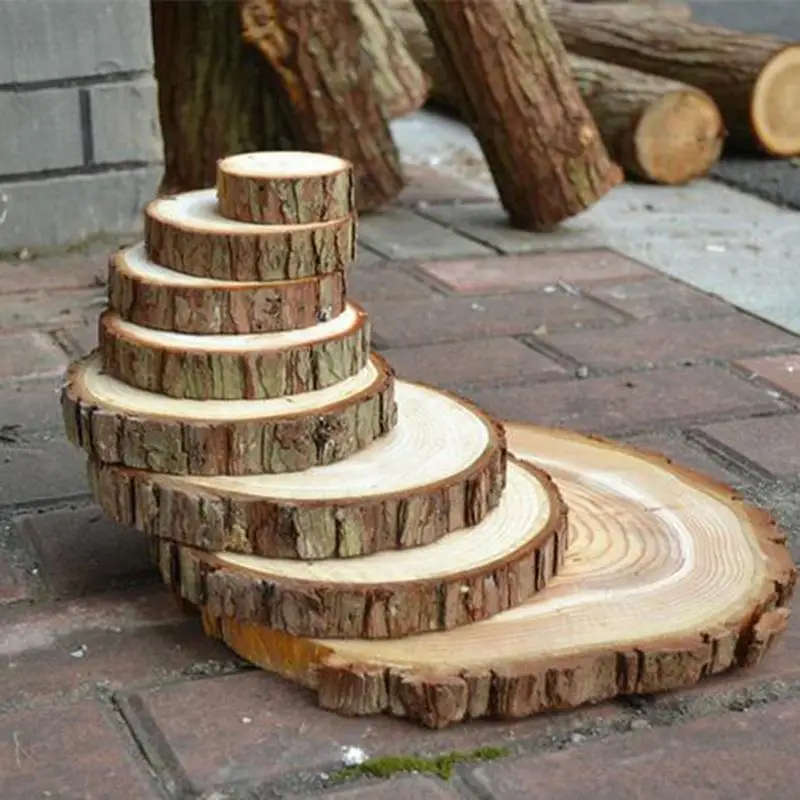 

Натуральный бревен, кусок, подставка под чашку, подставка, кружка для чая и кофе, Круглый держатель, деревянная ручная роспись, реквизит для ...