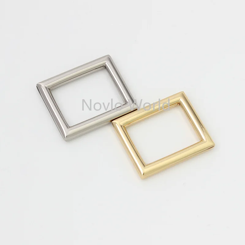 10-50 шт. 3 цвета мм проволока 16 5/8 дюйма хромированная тонкая квадратная пряжка