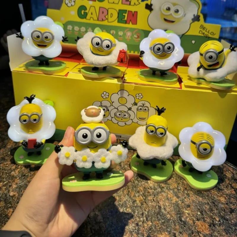 Аниме Kawaii слепая коробка Минозо Миньоны Цветочный парк Серия Подарок-сюрприз