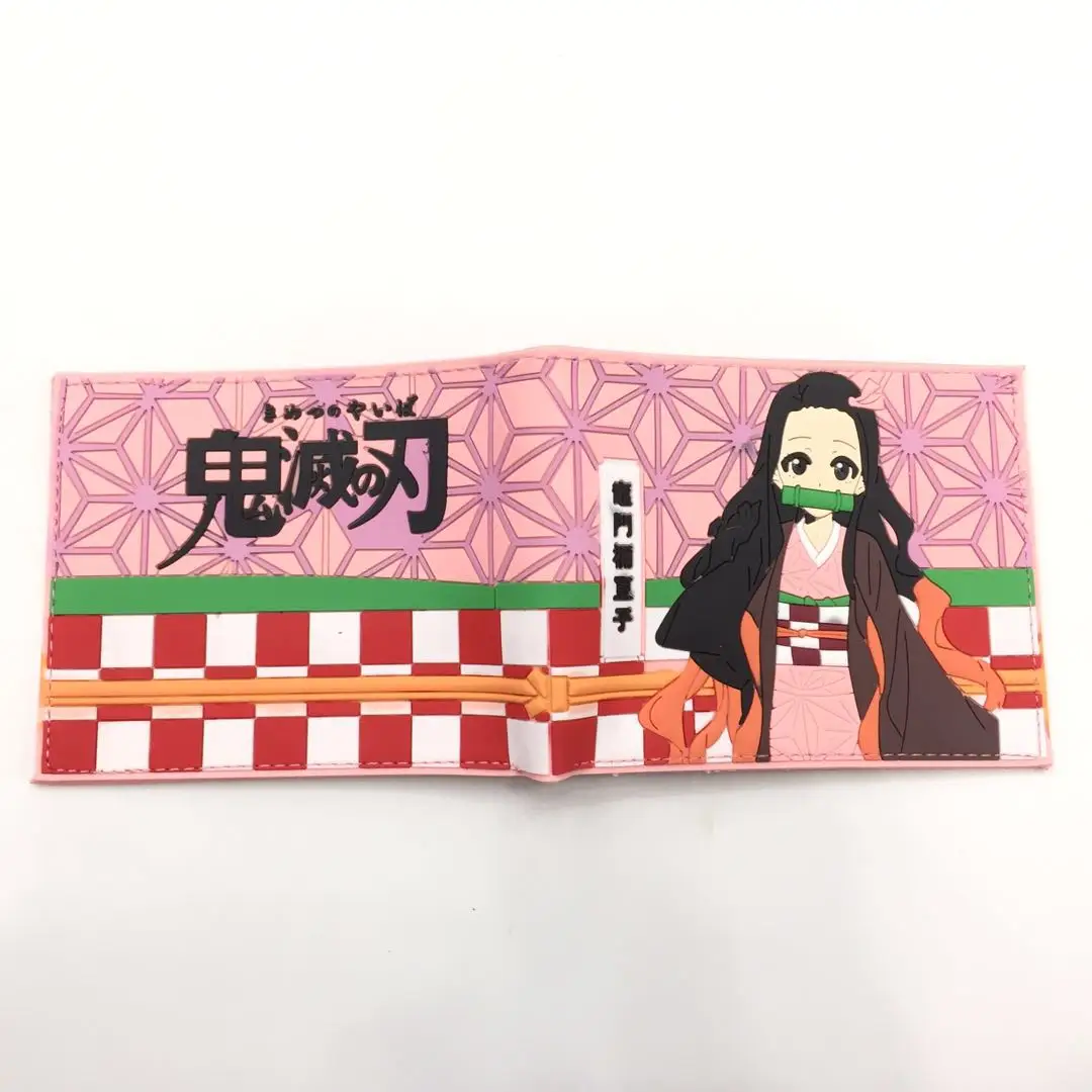 Кошелек из ПВХ высокого качества с карманом для монет аниме рассекающий демонов