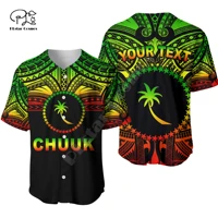 newfashion polynesian pohnpei chuuk tonga country flag tattoo tribal culture funny summer baseball shirts jersey short sleeves a