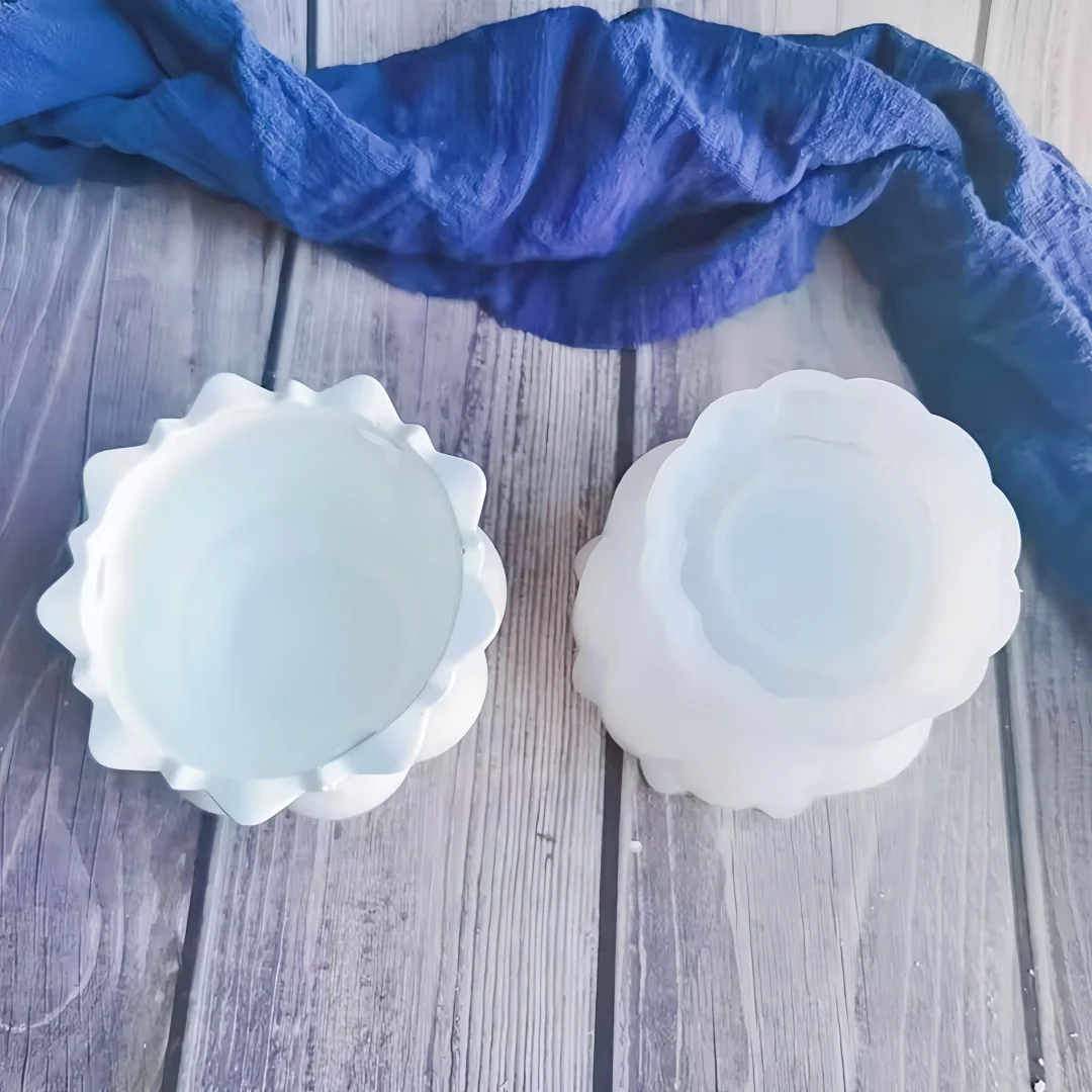 Силиконовый контейнер для хранения ароматерапии эпоксидной смолы