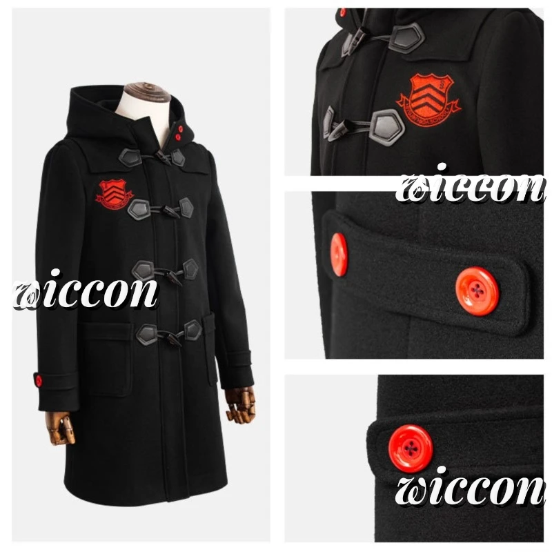 Игра Джокер Амимия Рен Косплей Акира Куруса Зимний Шарф Наряд Костюм Парик