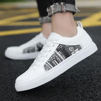 trendy korean version sneakers man autumn unisex sneakers fashion 2022 new leather sneakers boys casual shoes large size 39 48