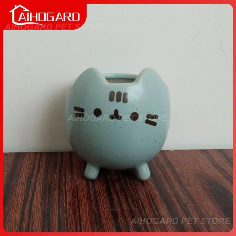 

Plants Household Ceramics Decoration Rounded Flowerpot Ornaments Delicate Container Potted Plant More Meat Mini Fine Smooth