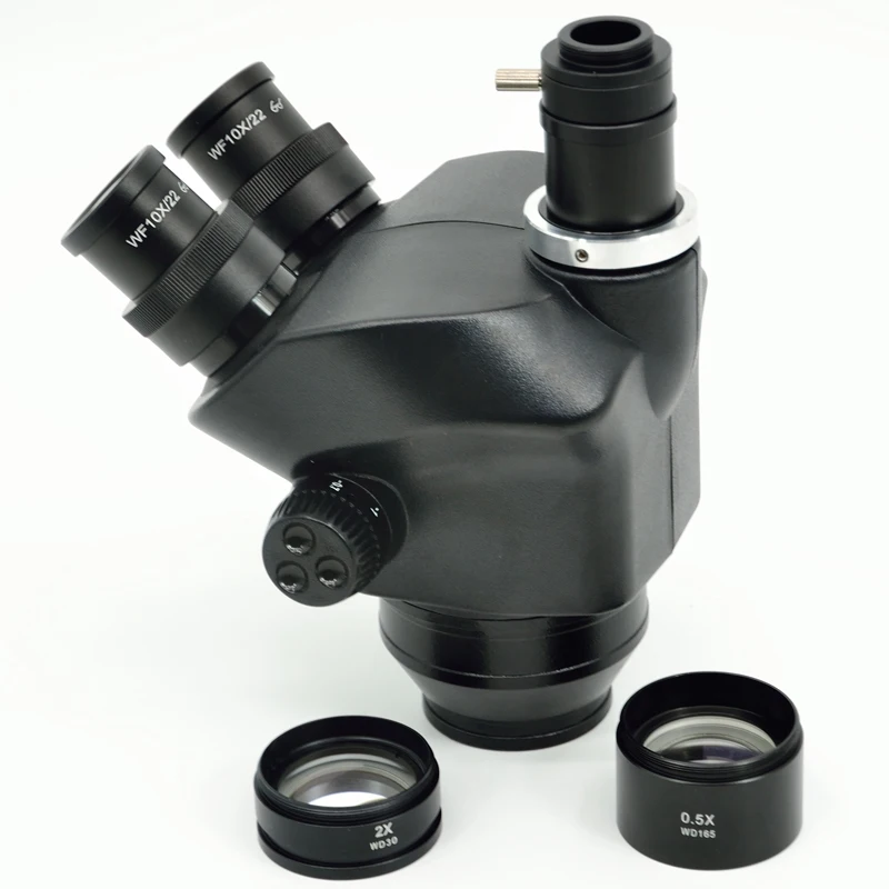 Стерео микроскоп FYSCOPE 7X-50X 14X-100X тринокулярная микроскопическая головка + WF10X/22 мм