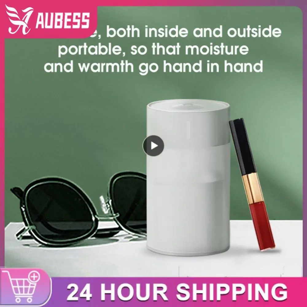 

1~8PCS Intelligent Aromatherapy Humidifier Mini Ultrasonic Portable Car Humidifier Large Capacity Humidifier With Led Lamp