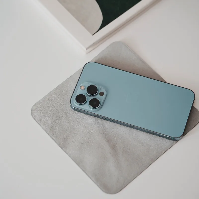 1 шт. полировальная ткань для Apple iphone 13 12 11 X нано-текстурная Ткань очистки экрана