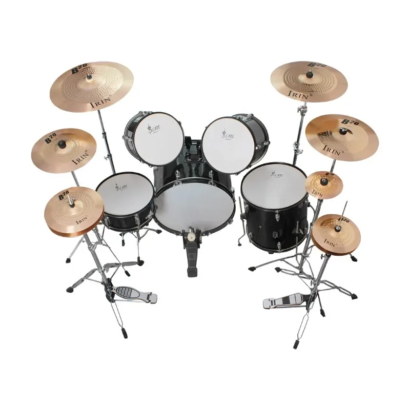 

8/10/12/14/16/18 Inch Professional Bronze Cymbal Drum Set High Quality Percussion Musical Instrument Drum Accessories
