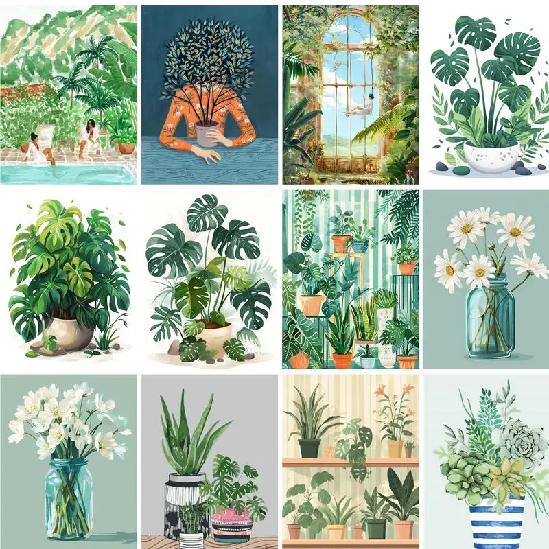 Картина маслом по номерам 60 х7 5 см