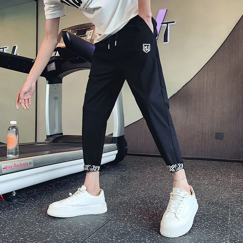 2022 Autumn Malbon Horseshoe Pants Men's Breathable Quick Dry Elastic Men Casual Trousers Clothing Jogger Golf Clothes Man Wear