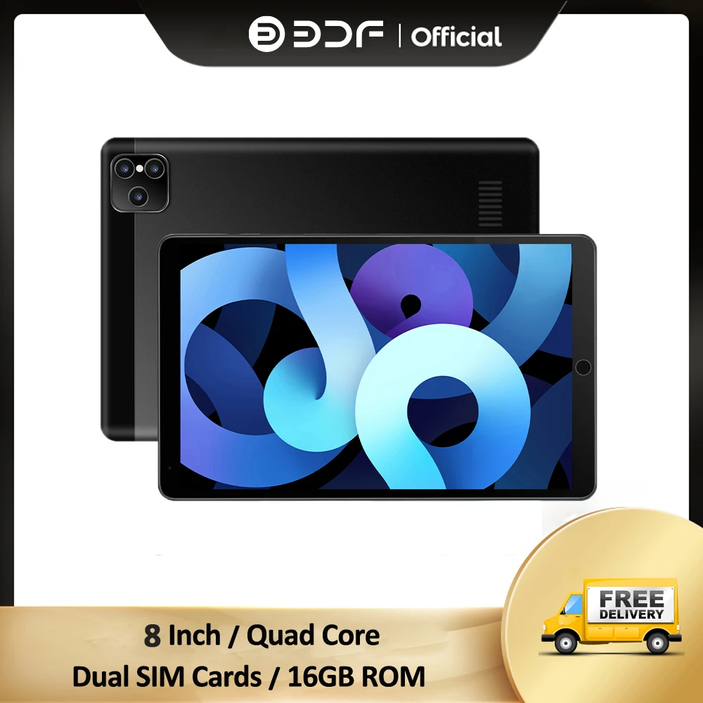 

BDF 2023 New Sales Android Tablet Pc 8 Inch 1GB RAM 16GB ROM WiFi Quad-Core Dual SIM Cards Kids Gift Tablet 8