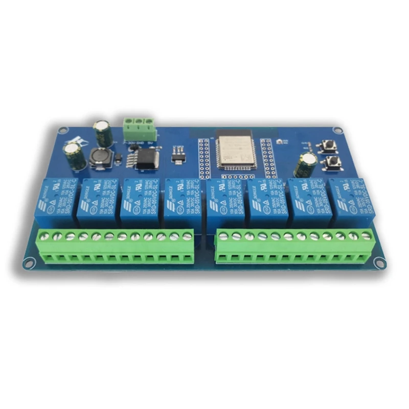 Источник питания DC5-30V ESP32 WIFI Bluetooth BLE 8-канальный релейный модуль ESP32-WROOM Вторичная